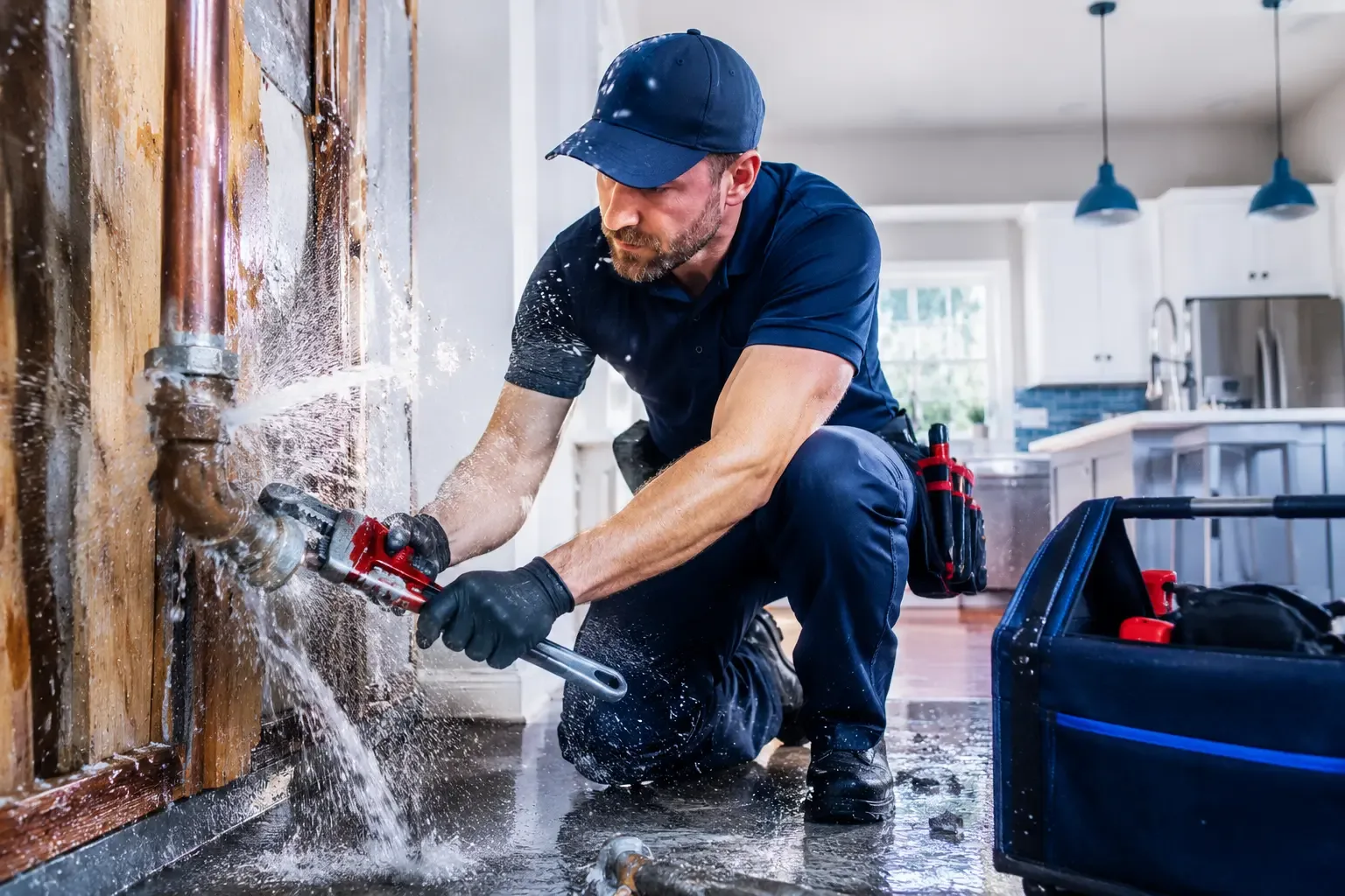 Local emergency pipe repair professionals in Red Creek, WV